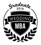 Wedding MBA Graduate