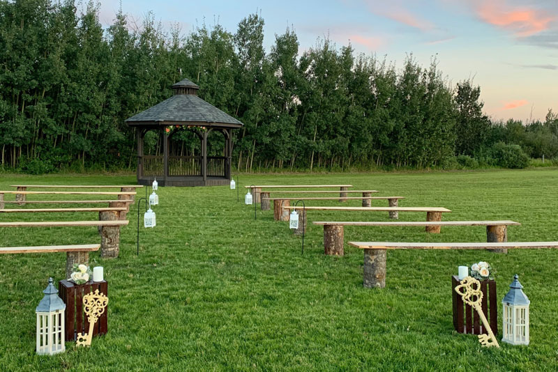 Beautiful Country Wedding Venue Edmonton, AB