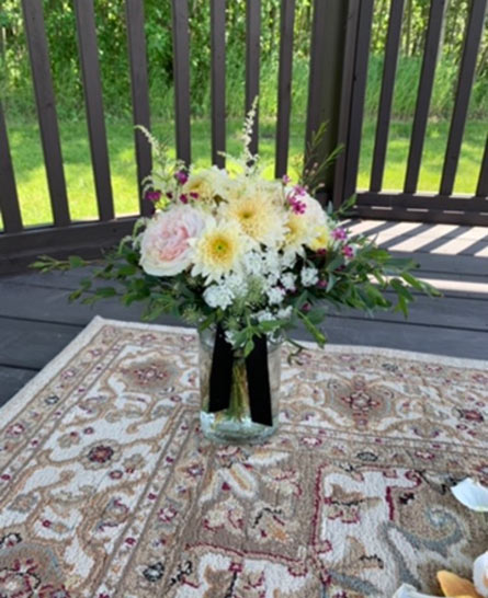 marriage proposal flowers