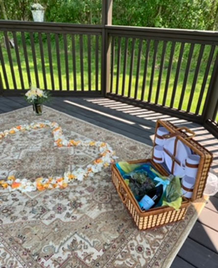 romantic proposal package